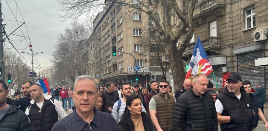 Сърбия-Протест