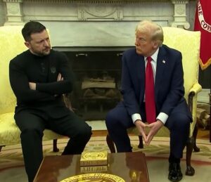 Володимир Зеленски и Доналд Тръмп в Белия дом