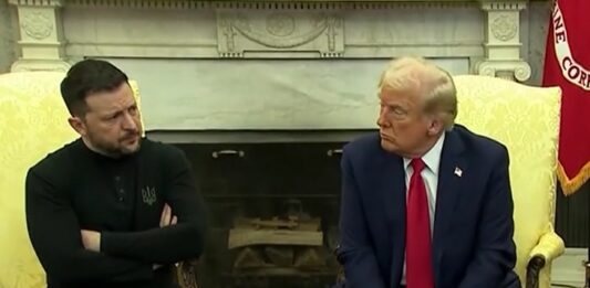 Володимир Зеленски и Доналд Тръмп в Белия дом