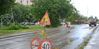 Затваряне на улица във Варна