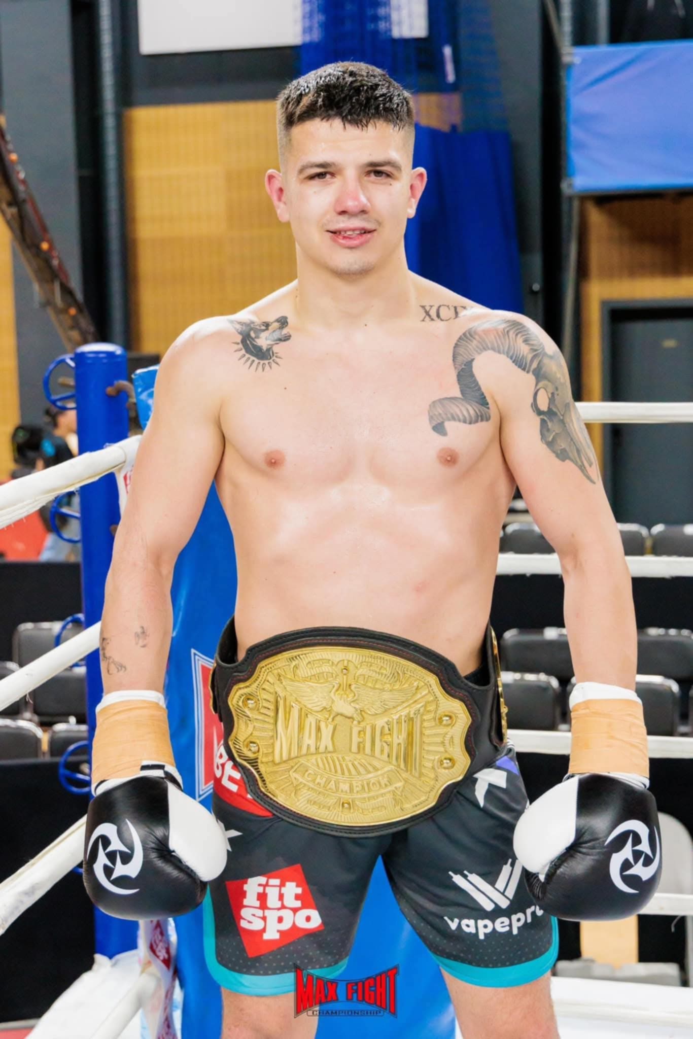 Тази събота на 05 април 2025 г кикбоксьорът ни Али