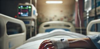 Болно дете в болница