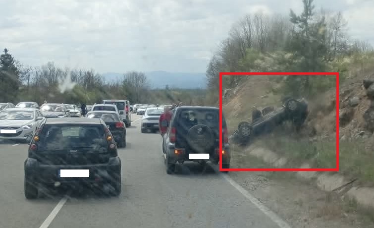 Катастрофа е възникнал край София съобщиха очевидци в Злополуката е