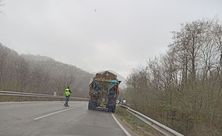 Катастрофа е станала в Прохода на Републиката в последния час