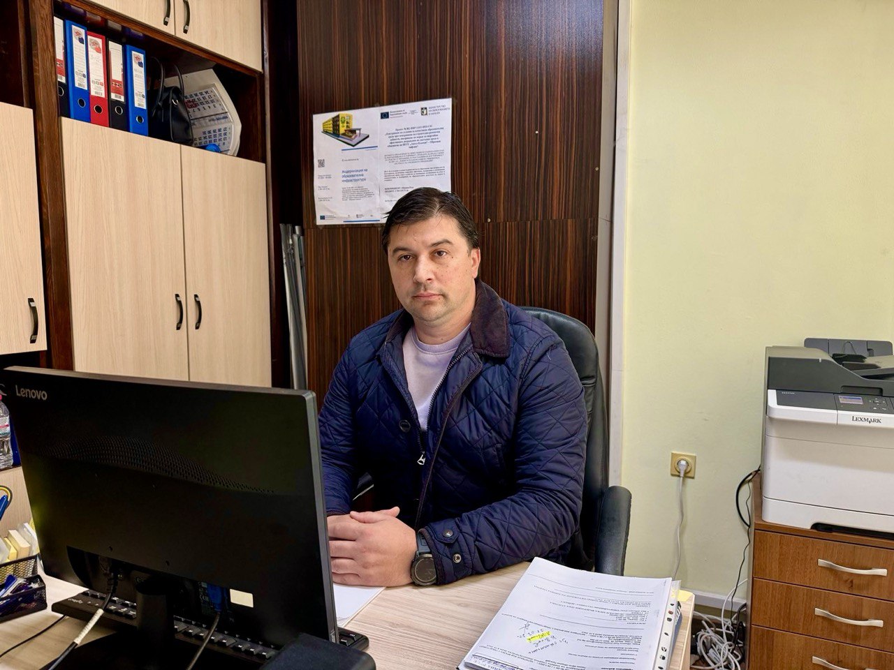 Новият директор на ОП Спортни имоти е Лачезар Иванов През