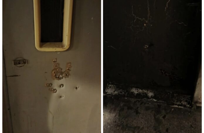 Материални щети, нанесени от агресивния съсед