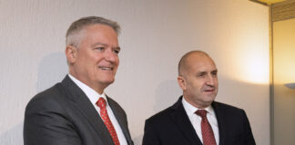 Матиас Корман и Румен Радев