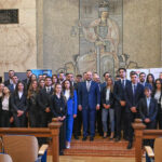 Министър Георги Георгиев и студентите