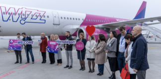 Нов самолет на Wizz Air на Летище Варна
