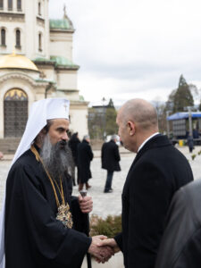 Патриархът и президентът