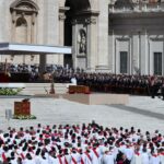 Погребение на папа Франциск