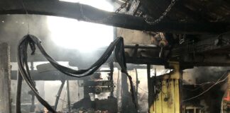 Пожар в Старосел