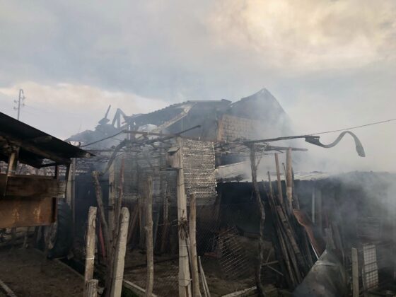 Пожар в Старосел