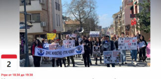 Протест в Бургас срещу насилието и педофилията