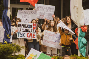 Протестът в Карлово