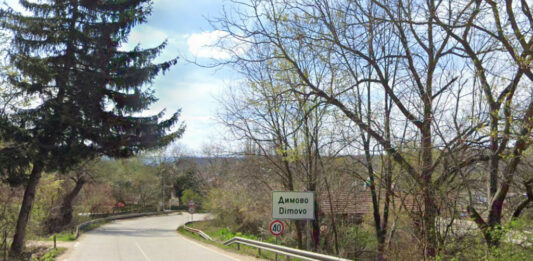 Ремонт по път I-1 край Видин