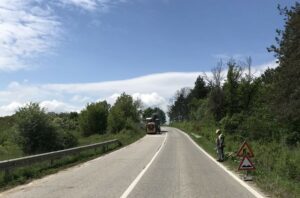 Ремонт на път