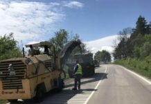 Ремонт на път