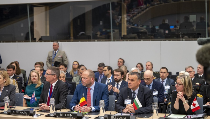 Радостин Илиев участва в срещи на ниво министри на отбраната