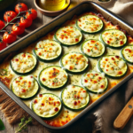 Тиквички с моцарела на фурна