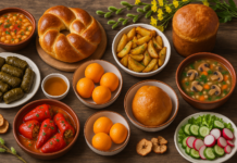 Трапеза за Цветница