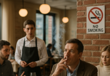 Тютюнопушене в ресторант