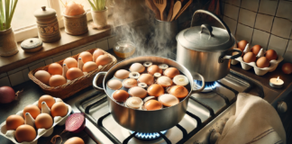 Варене на яйца за Великден