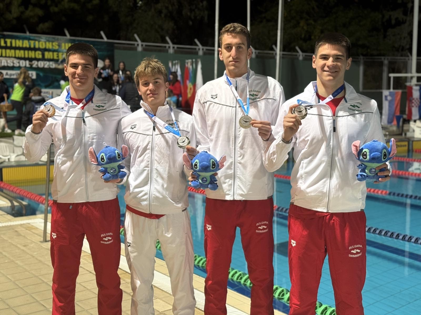 Юношеската щафета на България спечели сребърен медал в надпреварата на