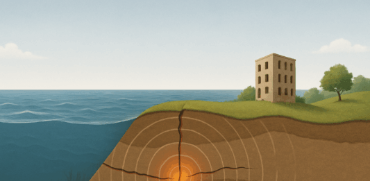 Земетресение в морето