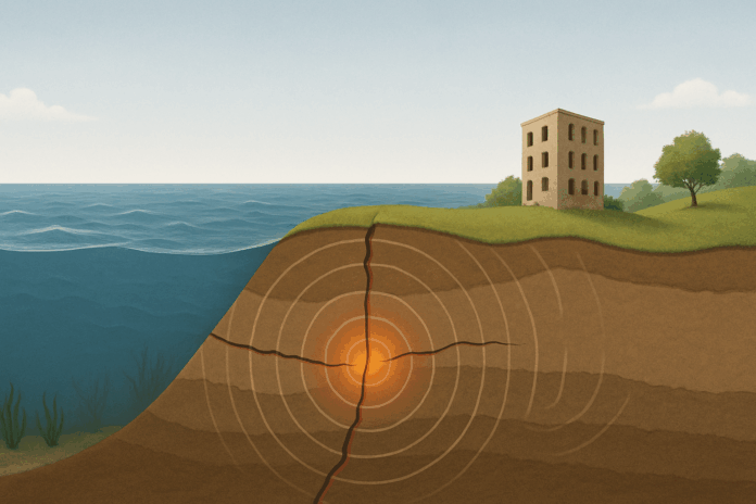 Земетресение в морето