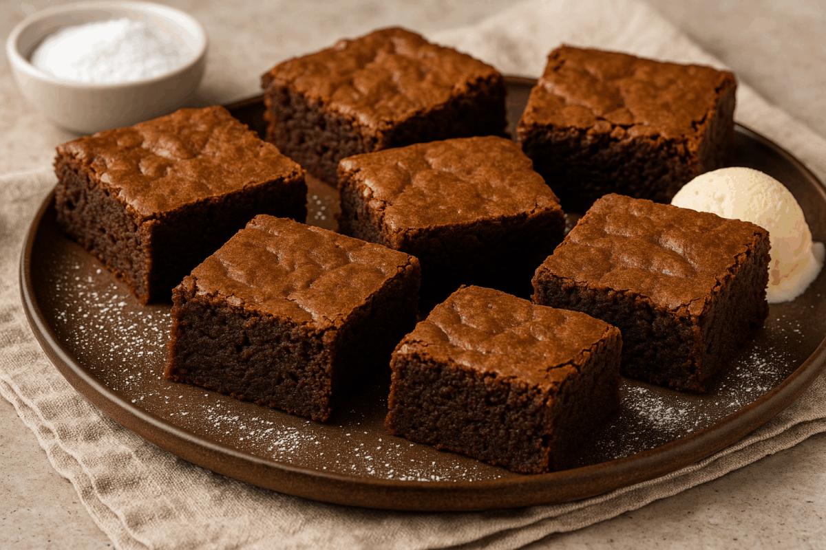 Домашните браунита – онзи плътен шоколадов десерт с хрупкава коричка