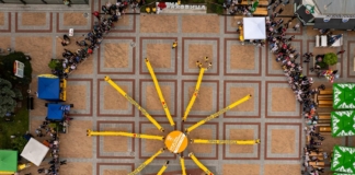 Флашмоб. Снимка: Община Горна Оряховица