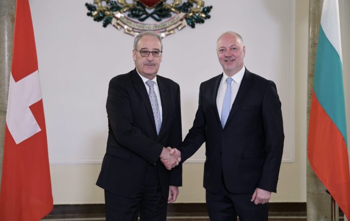 Ги Пармелин и Росен Желязков