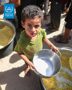 Гладуващо дете в Газа