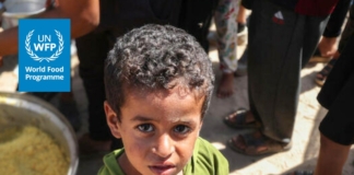 Гладуващо дете в Газа