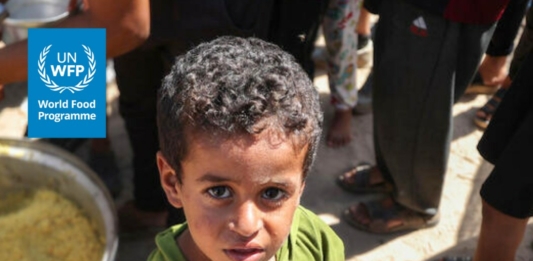 Гладуващо дете в Газа