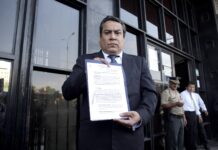 Министър-председателят на Перу Густаво Адриансен