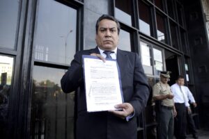 Министър-председателят на Перу Густаво Адриансен