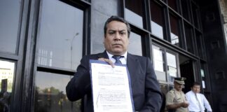 Министър-председателят на Перу Густаво Адриансен