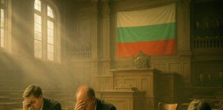 Изтощени политици в стара пленарна зала – символ на разпадаща се демокрация