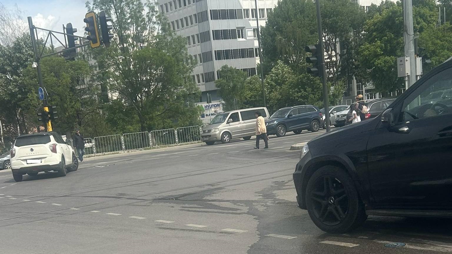 Катастрофа е възникнала в София съобщиха очевидци в Злополуката е