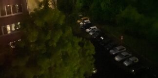 Квартална улица без осветление в Бургас