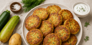 Кюфтета от тиквички и картофи