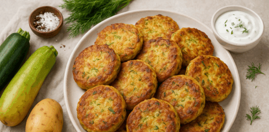 Кюфтета от тиквички и картофи