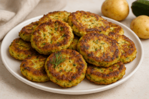 Кюфтета от тиквички и картофи. Снимка: Искра.бг