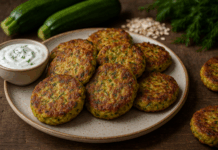 Кюфтета от тиквички и овесени ядки
