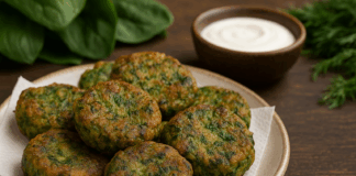 Кюфтета със спанак