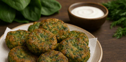 Кюфтета със спанак