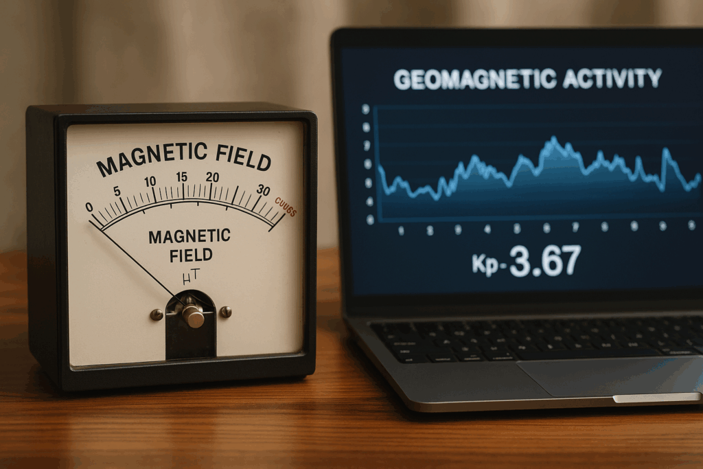 На 3 май 2025 г геомагнитната обстановка остава сравнително спокойна