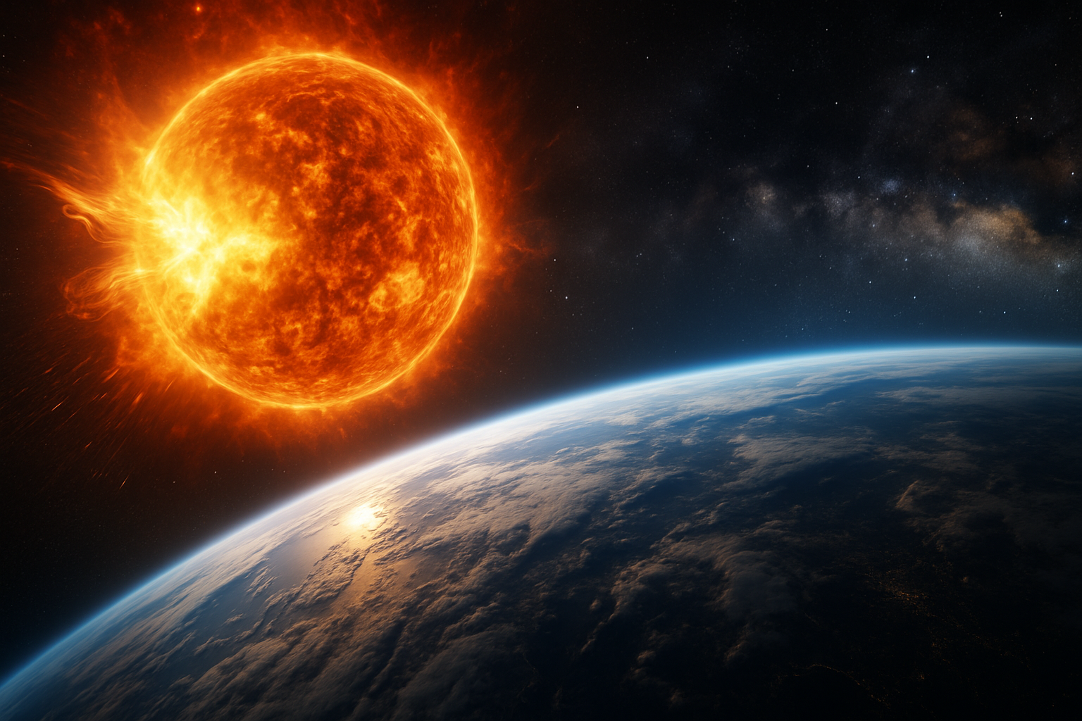 Официалната прогноза на SWPC сочи повишена геомагнитна активност на 27